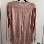 Poof! Blush Knit LS top size large Photo 1