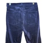 Gap True Skinny Velvet Pants Navy Blue Women's Size 26 Holiday Casual Preppy Photo 3