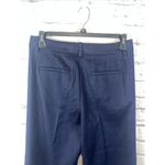 J. Crew NWT Carolina Flare Linen Blend Wide Leg Navy Preppy Pants Size 10 Blue Photo 4