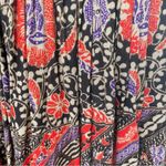 Zara Trafaluc Women's Red, Black, Purple and Tan Blouse size L. Red Size L Photo 5