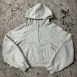 Lululemon Scuba Oversized Half-Zip Hoodie Size XL/XXL in Heathered Bone/Gold Photo 1
