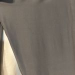 Atm Pleated Front Silk Charcoal Grey Slightly Cropped Pull On Jogger Size L Photo 8