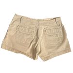 Womens size 6 NY & Company beige Manhattan Chino tan shorts butt pockets​ Photo 1