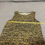Michael Kors  Sz M Medium Yellow Snakeprint Sleeveless Chain Neck Top Shirt Photo 10