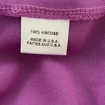 Misa  Los Angeles Micaela Dress Sz M Orchid Purple Midi Off‎ Shoulder Designer Photo 8