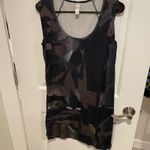 Lole  camo abstract Black Mini workout Tank Dress small Photo 2