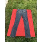 Earl Jean  Blue‎ Jeans Size 5 Womens Skinny Denim Embroidered stretch spring Photo 5