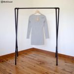 Reformation  Axel Dress (Heather Grey) Photo 2