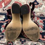 Rebecca Minkoff Velvet Studded Ankle Strap Block Heels Size 7.5 Photo 8