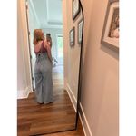 A.P.C. Blue Denim 100% Cotton Stonewash Tie Back Loose Fit Jumpsuit Size 38 Photo 13