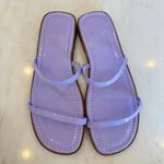 The Drop‎ Women's Size 8 Paris Square Toe Two Strap Flat Sandal Lavendar Summer Purple Photo 1