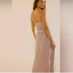 Free People NWOT Beach Peyton Maxi Dress Strapless A-Line Muted Lavender Photo 2