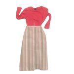 vintage Y2K STRIPED ZIP UP PENCIL SKIRT / GAP LONG SLEEVE TOP Photo 3