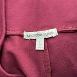 Charlotte Russe Burgundy Pencil Knee Length Skirt With Slip Sz Small HIGT WAIST Photo 7