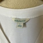 Sundance  white Surplice ruched tank Photo 5