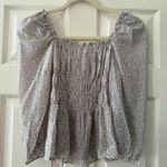 Blush BJ BNWT  Lavender Floral Ruffle Top Photo 4