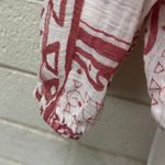 Free People Yo Yo Geo Lace Up Peasant Top size M Photo 4