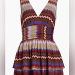 Ramy Brook Laura Zig Zag Tiered Minidress Photo 5