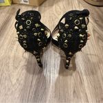 ZARA  Black Studded Women's Shoes Size 6.5 Photo 3