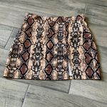 SheIn snake print mini skirt Photo 0