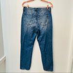 Special A  Boyfriend distressed raw hem hole jeans sz 7 Photo 87