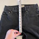 Madewell The Mid-Rise Perfect Vintage Jeans in Clean Black Wash Size 23 Photo 12