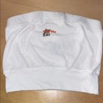 Hooters B20 Women’s  Vintage white terry cloth tube top crop top Size Small Photo 0