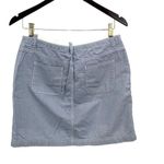 Faded Glory  Womens Pinstripes Drawstring Skorts‎ Blue & White Size 8 Photo 1