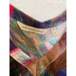 Soft Surroundings  Italian Dreams Colorful Maxi Dress V-Neck EUC Sz S Boho Summer Photo 3