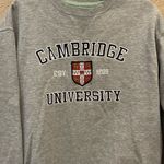Vintage Cambridge University Gray Sweatshirt Size M Photo 1