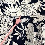 Boden Navy Blue & White Flower Jumpsuit Romper Size 4 Photo 6