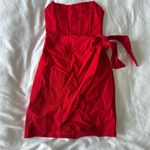 Hello Molly  Red Corset Strapless Mini Dress Brand New, never worn Photo 1