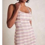 Free People  Printed Just Peachy Mini Slip Size M. A34 Photo 0