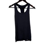 Under Armour  Heat Gear Grey Black Stripe Racerback Tank Size M Photo 1