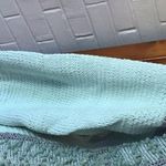 Hand Knit Sea Green Sweater Size M Photo 7