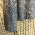 Tribal Gray and White Cozy Fuzzy Stretchy Mock Turtleneck Sweater XL New NWT Photo 4