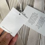 ANINE BING NWT  Layla Cream Button‎ Up Cardigan Sweater Ribbed Small New Photo 3