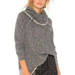 Free People FP BEACH Gray Oversized Funnel Neck
Cocoon Cowl Pullover ONE SIZE Photo 7