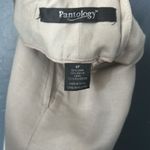 Elegant Cream Wide Leg linen Pants lined Size 8P Photo 2