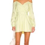 More To Come Leia Off Shoulder Dress Yellow Size M Photo 0