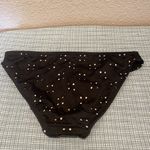 Xhilaration New XS Bikini Bottoms Black Eyelet Pattern NEW NWT Photo 4