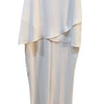 Lauren Ralph Lauren Ivory Jumpsuit Size 12 Draped‎ Sleeveless Photo 0
