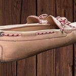 Tod's  Heaven Laccetto Scooby Doo Shoes Light Pink Slip On Driving Sz 36 6 READ Photo 4