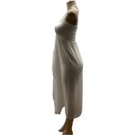 Zury Size S/M White 100% Rayon Strapless Neck Tie Cover Up Dress. Preloved. Photo 3