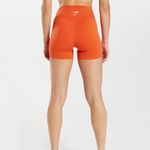 Gymshark Women’s  Training Tight Shorts Orange Small Photo 1