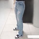 Levi's  Boot Cut Jeans Light Blue Button-Fly size 30 Photo 5