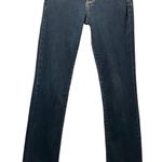 Y2K Aeropostale X2 Slim Jeans Size 0 Long Low Rise Straight Leg Dark Wash Denim Blue Photo 0