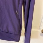 Adidas purple & neon climalite techfit water resistant zip up hoodie Photo 3