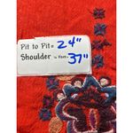 Free People  Embroidered Red Boho Mini Dress Cutout Back Size L with pockets Photo 3