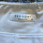 Ekouaer Ekouear Blue White Floral Skort Golf Tennis Size XL EUC #4938 Photo 2